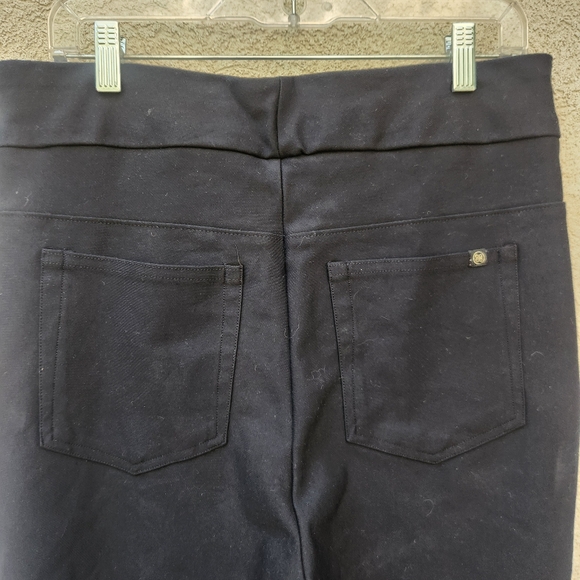 HONEYLOVE Women's Pants Plus Size 1X Black Stretch Comfort Elastic Waist - Picture 9 of 12